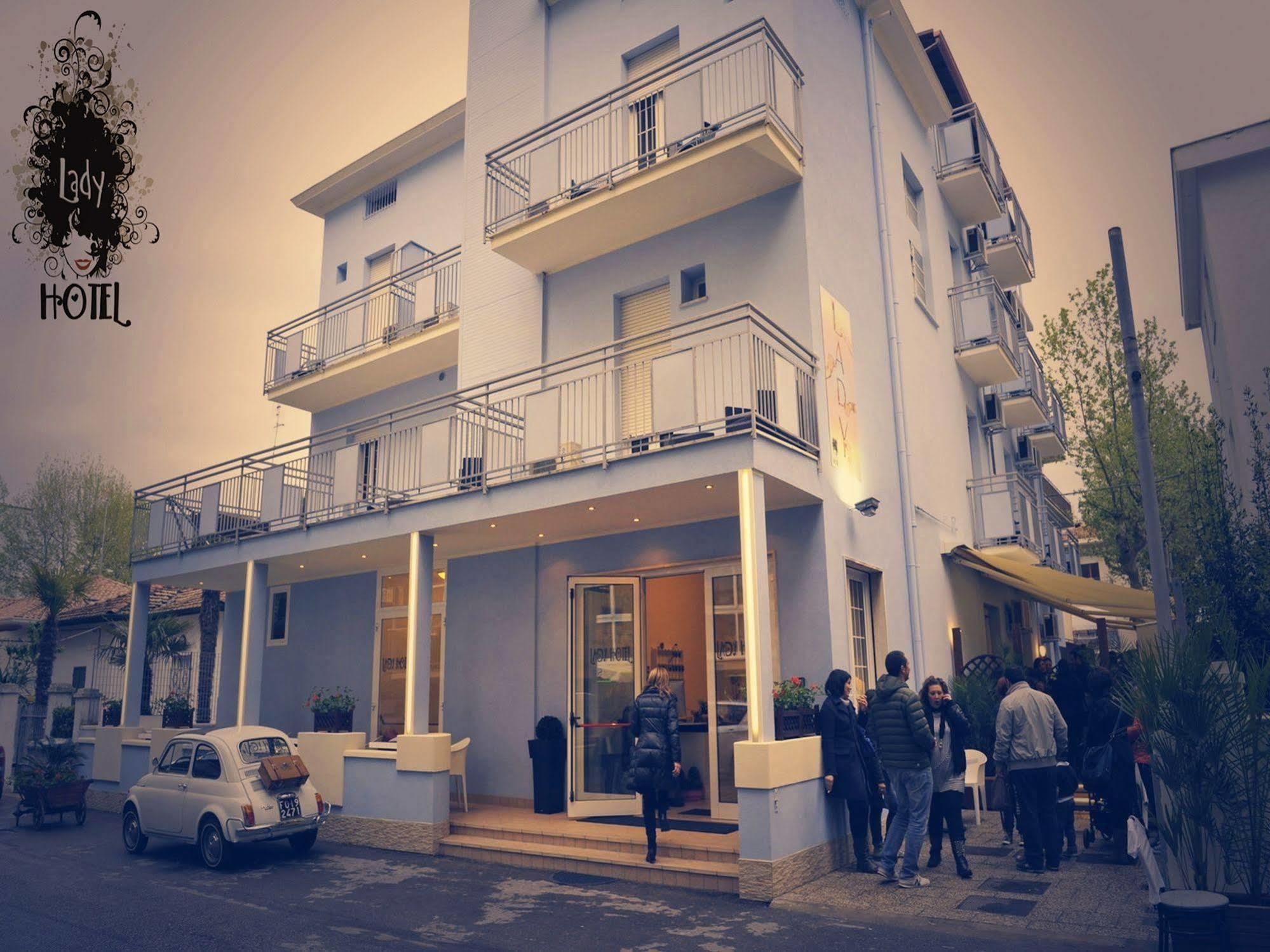 Hotel Lady Rimini Kültér fotó